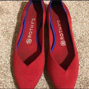 Rothys Chili Points size 9